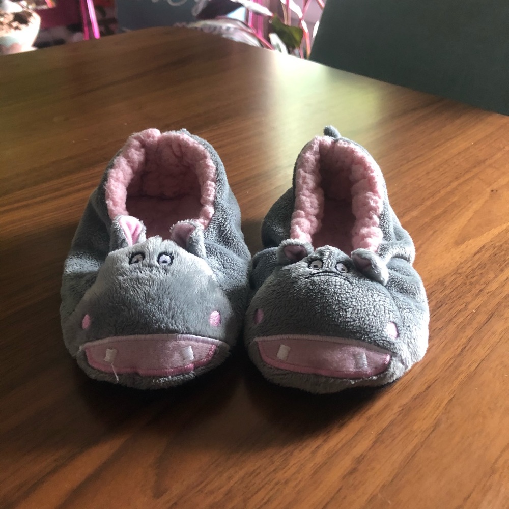 Hippo slippers